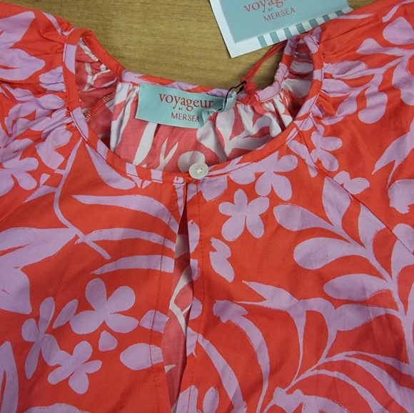 Voyageur by Mersea Hedy Tropical Floral Midi Dress - Picture 10 of 16